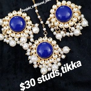 Earrings,tikka